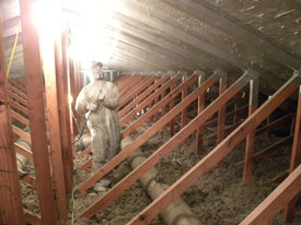 efficient attic radiant barrier